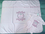 Princess babygrow and blanket