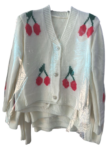 Cherry cardigan