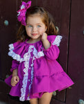 Ella confeccion collection comes withbonnet up to age 4 bow age5and 6 years