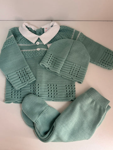 Boys Spanish knitted gift box set