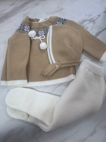 Boys Spanish knitted gift box set
