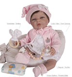 Alda reborn doll with hair