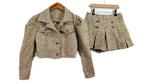 Tweed blazer sets