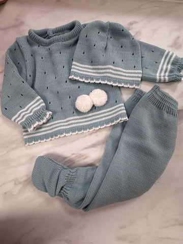 Boys Spanish knitted gift box set