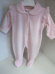 Velour babygrow