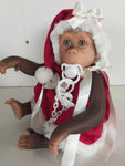 Xmas boy reborn monkey