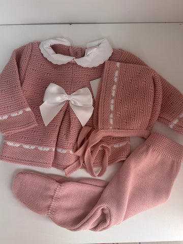 Girls Spanish knitted gift box set