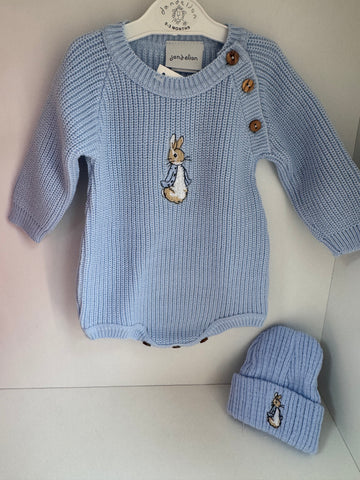 Peter rabbit knitted set