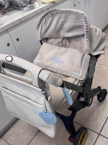 Spanishcar seat covers fits Doona  pram can be customised as shown in picture