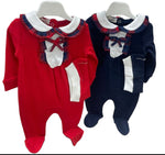 Tartan babygrows