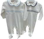 Wilder  blue babygrow