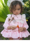 Ella confeccion collection comes withbonnet up to age 4 bow age5and 6 years