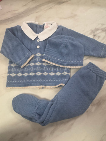 Boys Spanish knitted gift box set