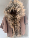 Fur cape
