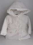 Sally coat white