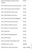 Wet n wild beauty hamper over €130 worth of products in each hamper