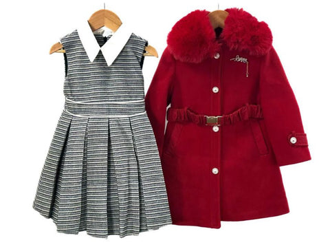 Dontello dress and coat set