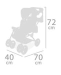 Verona twin pram