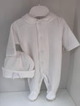 Angelwing  velour babygrow