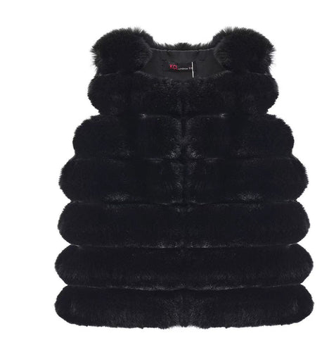 Fur gillets