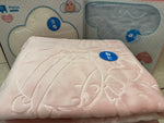 Cot size mink blanket