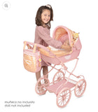 Decuevas Doll Pram 81cm - Honey Pink Bee Collection (age 4 and over)