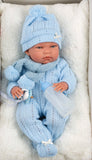 Nico boy doll with cushion