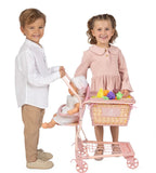 Decuevas Doll Shopping Trolley Cart- Honey Collection