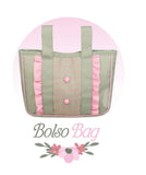 Decuevas 3in1 Doll Pram, Stroller & Cot - Botanic Mint Collection