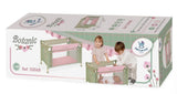 Decuevas Doll Travel Bed Cot Botanic Mint Green Collection