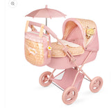 Decuevas Doll Pram with Parasol - Honey Collection (Under 5 years)