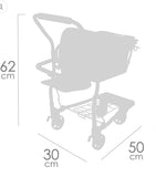 Decuevas Doll Shopping Trolley Cart- Honey Collection