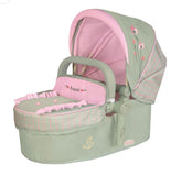 Decuevas 3in1 Doll Pram, Stroller & Cot - Botanic Mint Collection