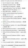 Note beauty hampers