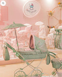 Decuevas Doll Pram 81cm - Botanic Mint Green Collection (age 4 and over)