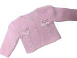 pink Bow cardigan