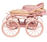 Decuevas Doll Pram 81cm - Honey Pink Bee Collection (age 4 and over)