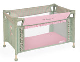 Decuevas Doll Travel Bed Cot Botanic Mint Green Collection