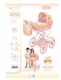 Decuevas Doll Pram 81cm - Honey Pink Bee Collection (age 4 and over)