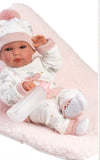 Girl doll with cushion
