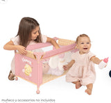 Decuevas Pink Doll Travel Bed Cot Honey Collection