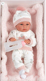 Girl doll with cushion