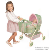 Decuevas My First Doll Pram - Botanic Mint Green Collection (under 4 years)