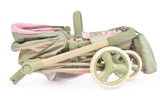 Decuevas 3in1 Doll Pram, Stroller & Cot - Botanic Mint Collection