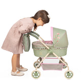 Decuevas My First Doll Pram - Botanic Mint Green Collection (under 4 years)