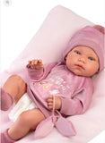Tina girl doll with cushion