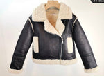 puffer biker jacket