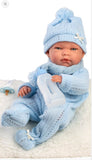 Nico boy doll with cushion