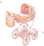 Decuevas Doll Pram 81cm - Honey Pink Bee Collection (age 4 and over)