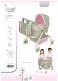 Decuevas My First Doll Pram - Botanic Mint Green Collection (under 4 years)